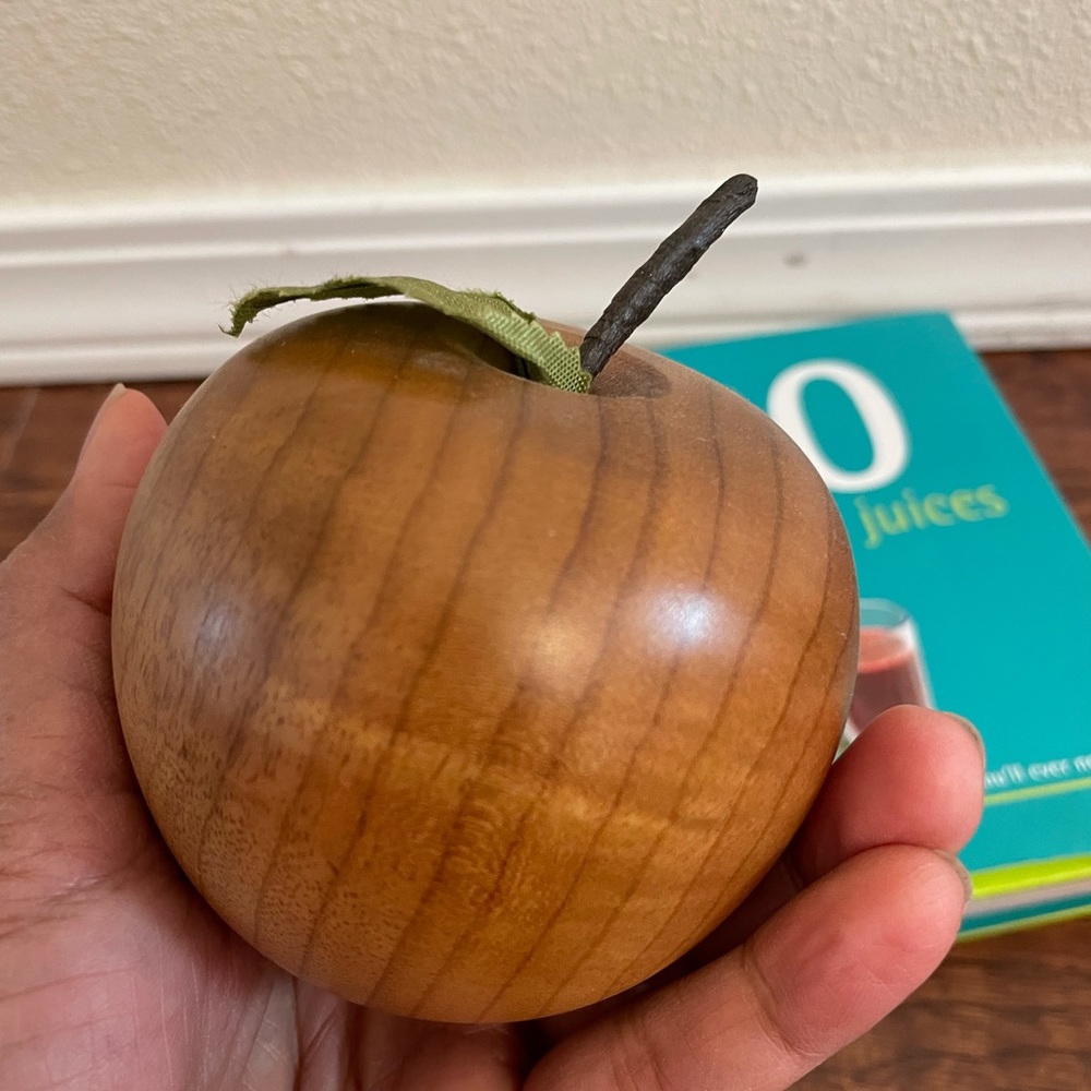 Myrtlewood Hand crafted Apple